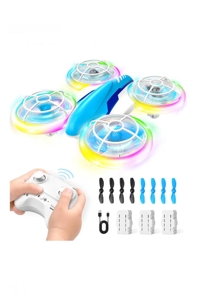 Dron RC para Niños de 6 a 14 Años con Luces LED