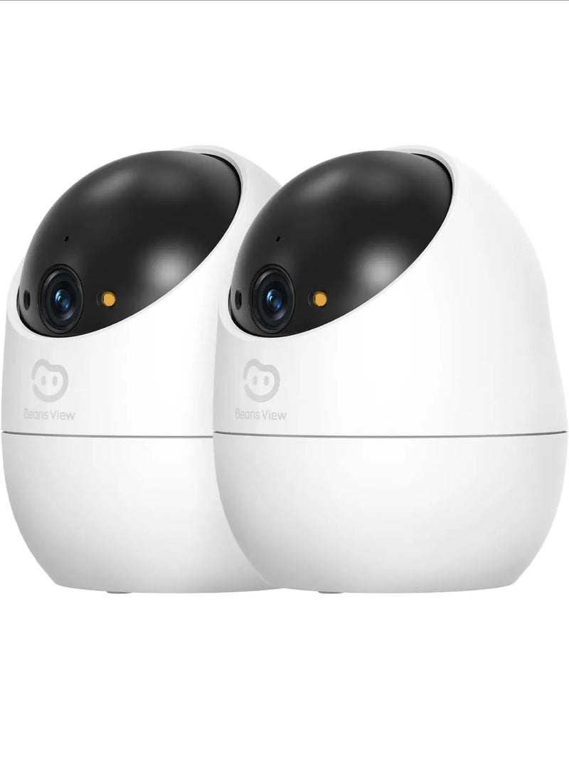 X2 Cámaras de Interior para Seguridad Beans View 2K