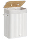 Cesto de la ropa con tapa 72L