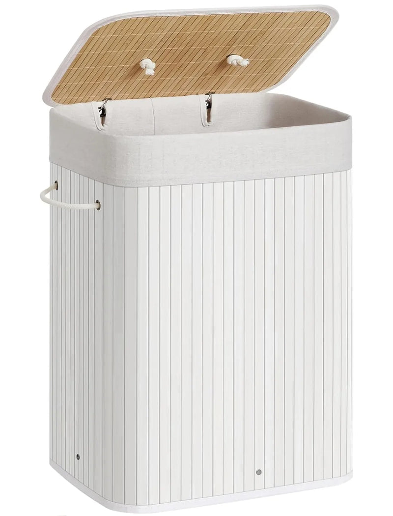 Cesto de la ropa con tapa 72L