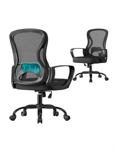 Silla de Oficina Ergonómica, Silla de Escritorio Giratoria