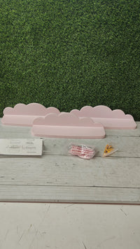 Estantería en forma de nube para habitación infantil