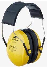 Orejeras de casco amarillas 3M