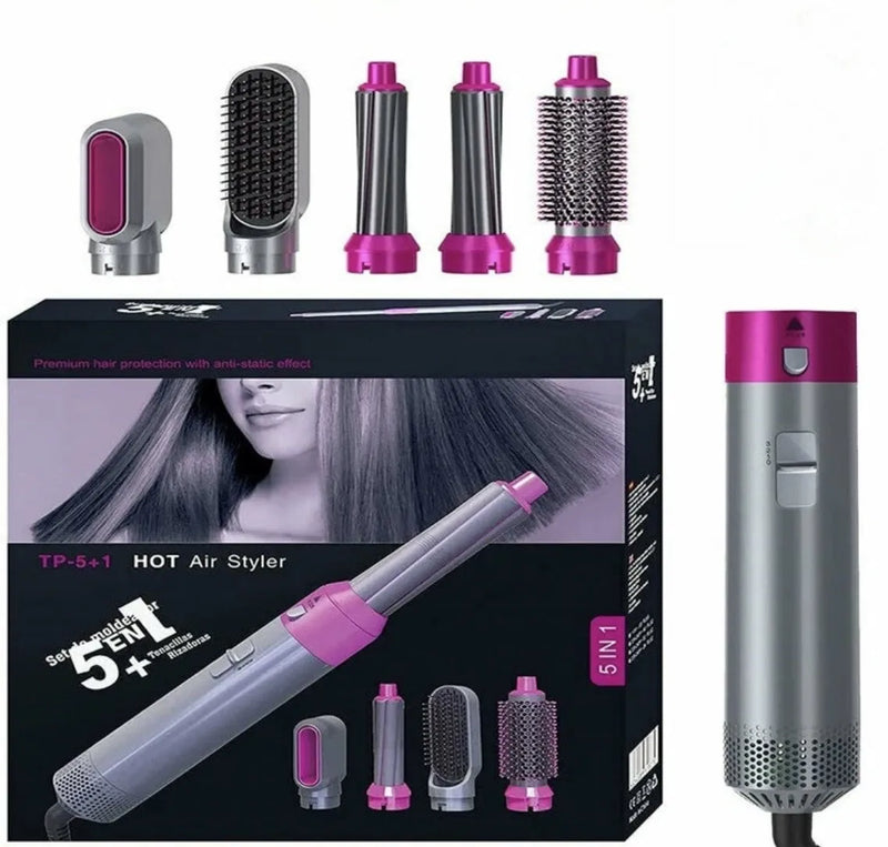 Moldeador Secador De Pelo rosa