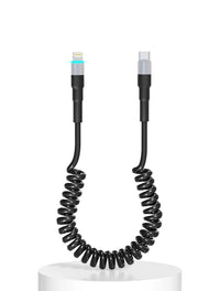 Cable USB C Lightning Espiral