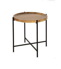 Mesa auxiliar de madera