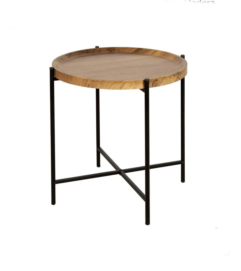Mesa auxiliar de madera