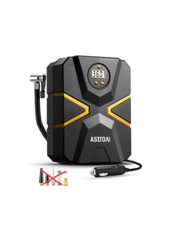 Inflador Ruedas Coche Digital 12V, Compresor Aire Portátil 150 PSI