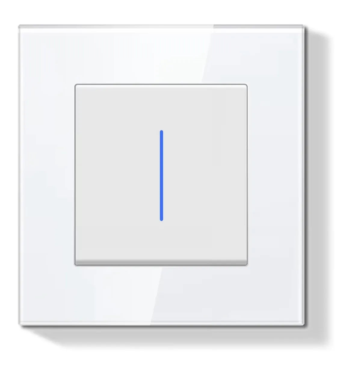 Interruptor de Pared con Marco de Cristal