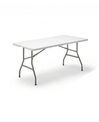 Mesa plegable multifuncional, con tablero realizado