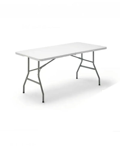 Mesa plegable multifuncional, con tablero realizado