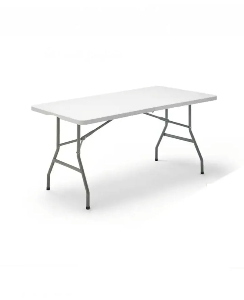Mesa plegable multifuncional, con tablero realizado