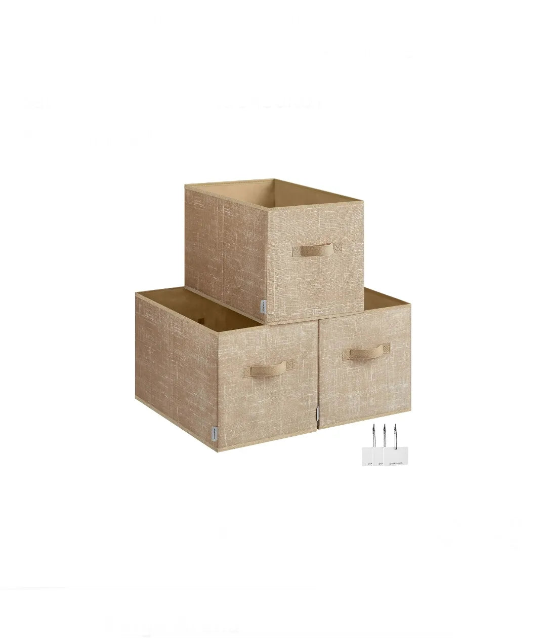 Cajas de Almacenaje Plegables, Juego de 3 Cestas