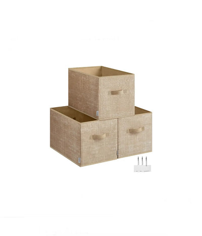 Cajas de Almacenaje Plegables, Juego de 3 Cestas