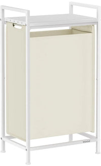 Cesto ropa  blanco-beige - VASAGLE