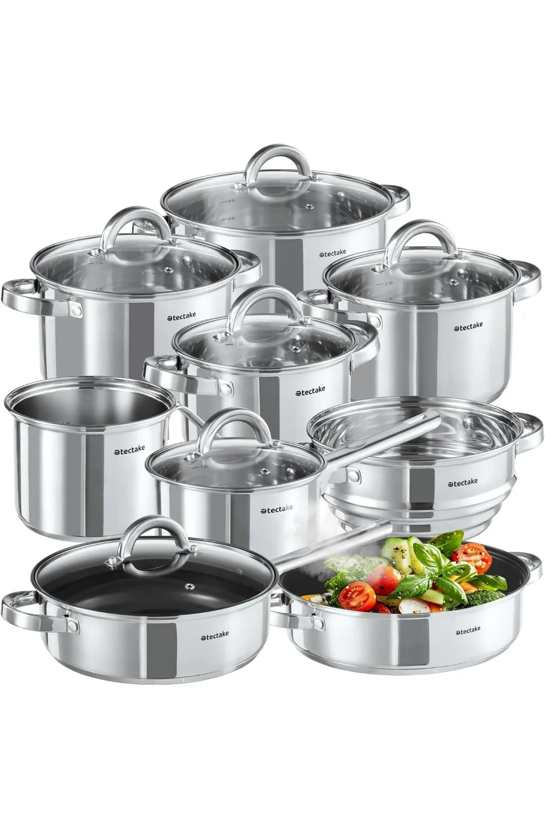 Batería de Cocina 15 Piezas