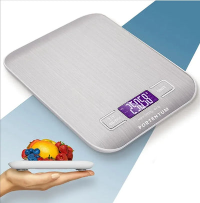 Peso de Cocina con Pantalla LCD PORTENTUM