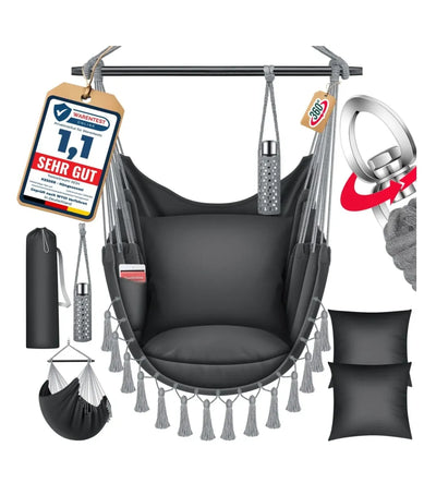 Silla colgante con 2 cojines - Kesser