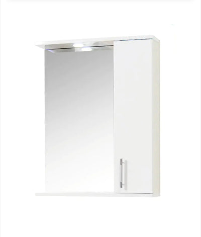 Espejo con mueble e iluminación LED