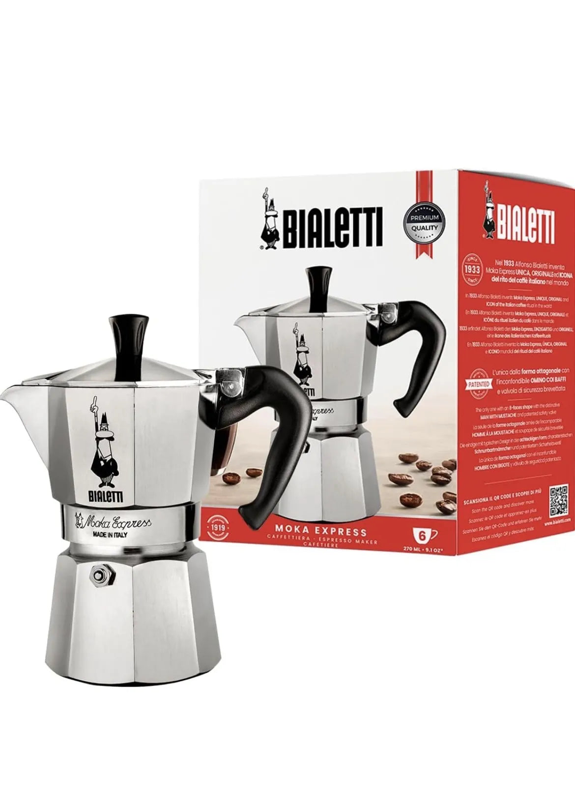Cafetera Italiana Espresso Bialetti