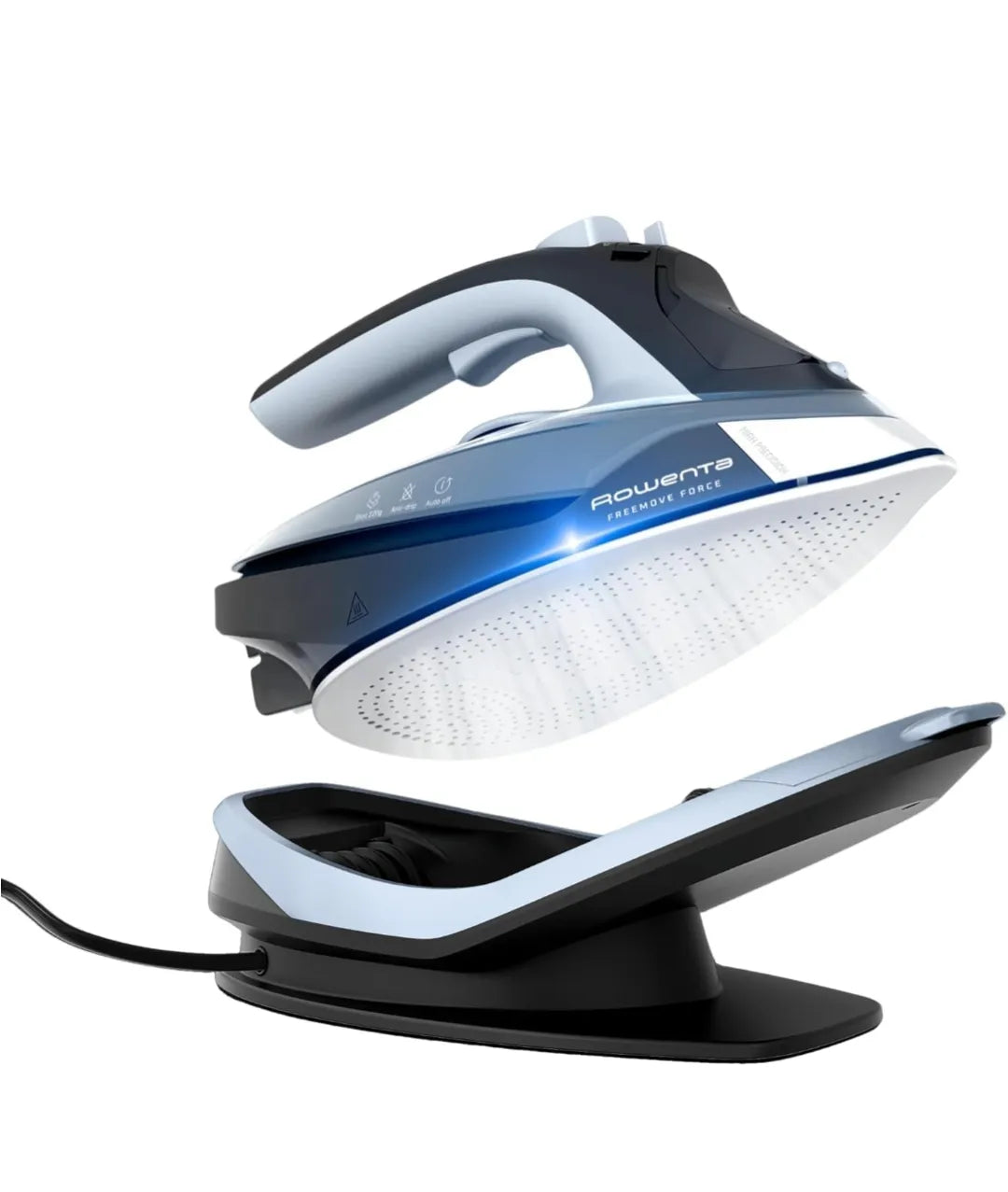 Plancha a vapor sin cable - Rowenta
