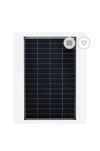 Panel solar monocristalino PERC, células solares de 182 mm