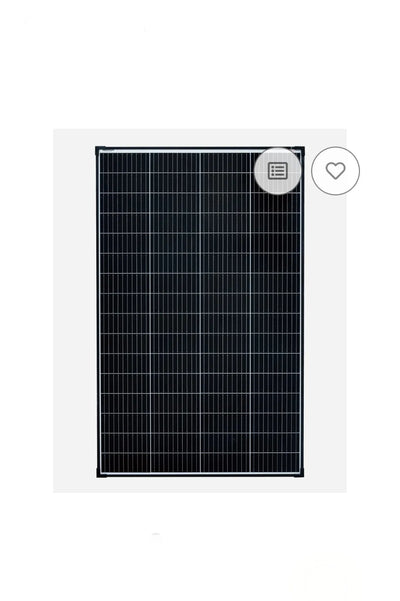 Panel solar monocristalino PERC, células solares de 182 mm