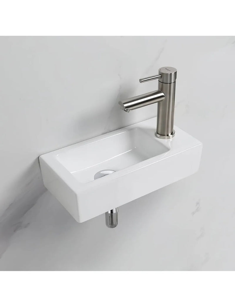 Lavabo de Cerámica Rectangular M41102 Ibergrif