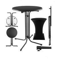 Mesa de bar plegable para hostelería