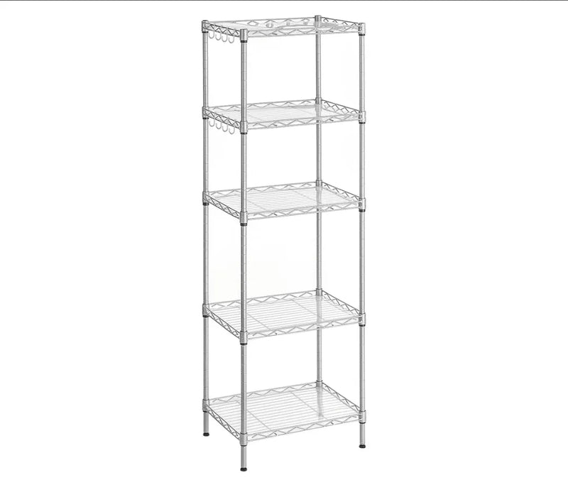 Estantería metálica de 5 niveles para cocina
