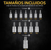 Set de Acoplamientos para Tornillo Torx