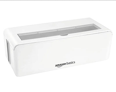 Caja organizadora de cables Amazon Basics