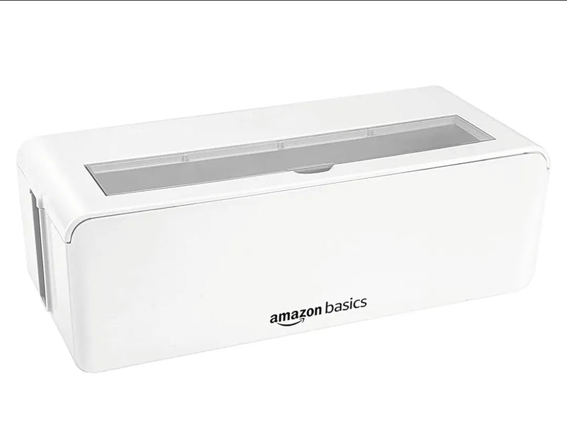 Caja organizadora de cables Amazon Basics