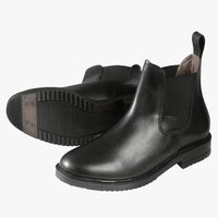 Botines Jodhpur de cuero negro PFIFF