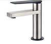 Grifo de Lavabo Latón Metal Gris GRIFEMA