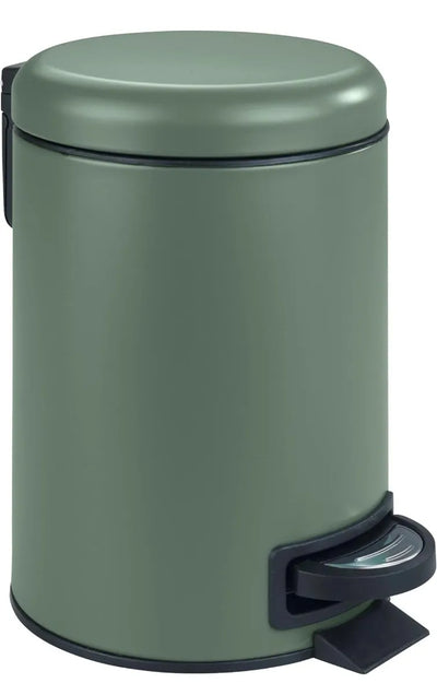 Cubo de pedal de 3L verde - Wenko