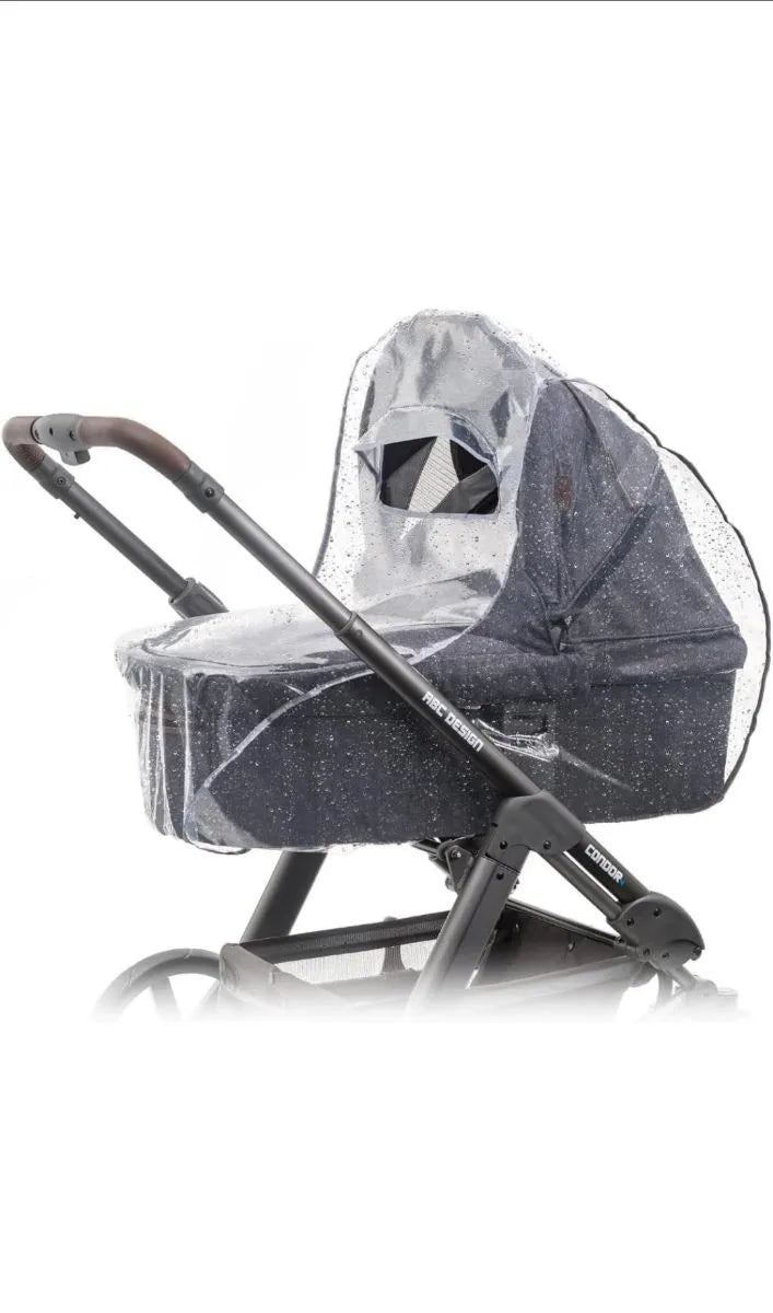 Plastico Carro Bebe Universal con Ventana y Visera