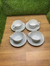 Juego de Tazas para Té con Plato