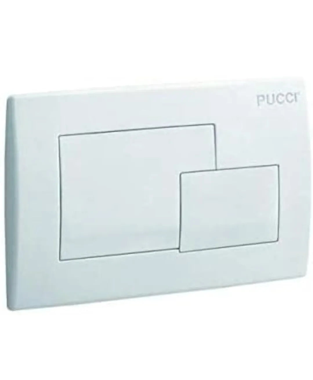 Placa blanca para cisterna eco