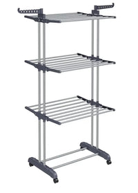 Tendedero plegable grande de 4 niveles