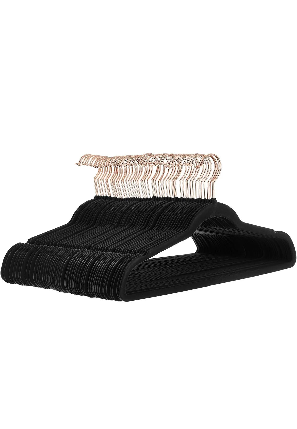 25 Perchas de terciopelo para trajes