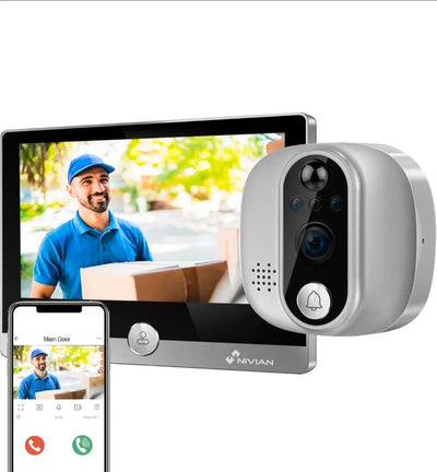 Mirilla Digital WiFi con cámara NIVIAN