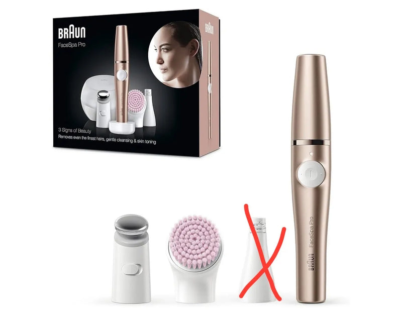 Depiladora Eléctrica Facial Mujer Braun