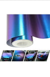 Vinilo camaleón azul metálico 30x152 cm