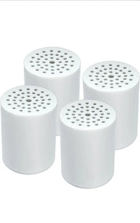 Paquete de 4 cartuchos de repuesto de filtro ducha