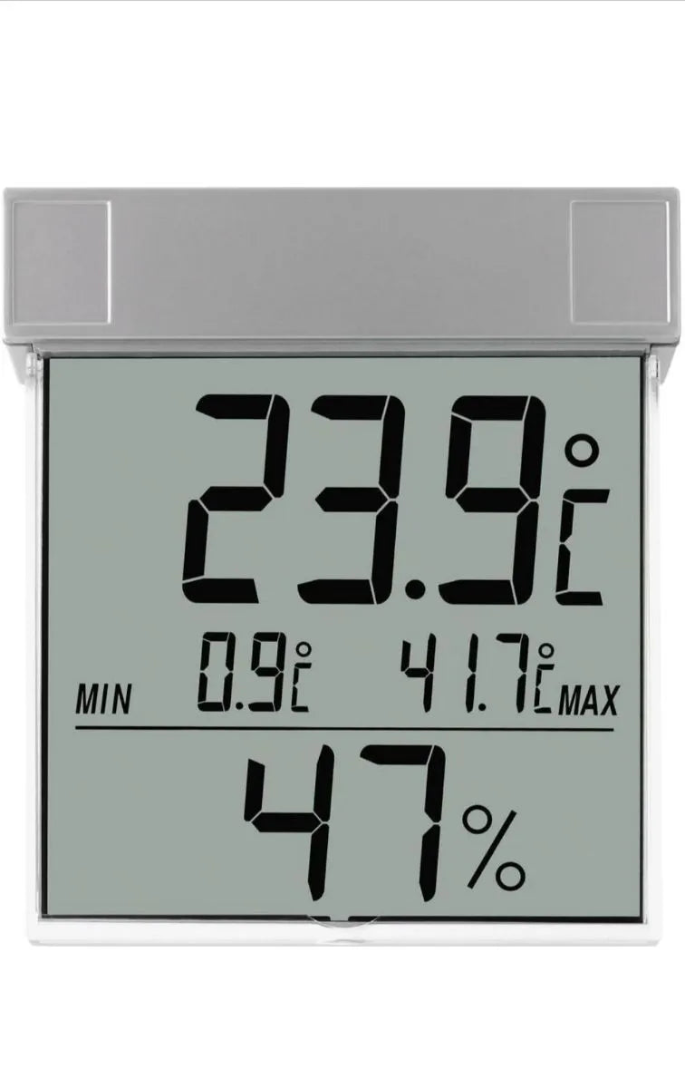 Termohigrómetro digital de ventana