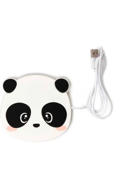 Calentador de tazas, diseño de oso panda