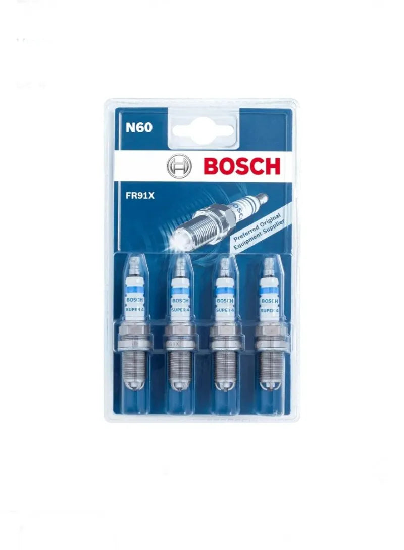 Bujías FR91X Super 4 (4 unidades) - BOSCH