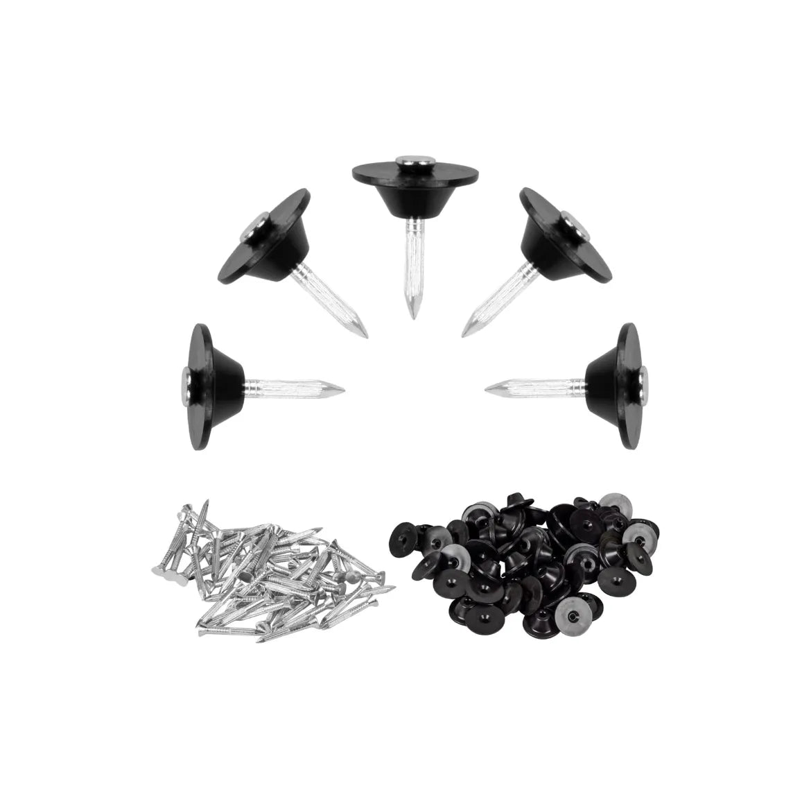 100 clavos de montaje de 3,5 x 30 mm