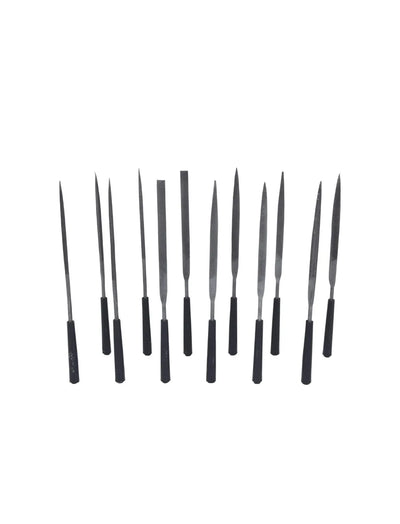 Pack de 12 piezas con juego de limas KS Tools